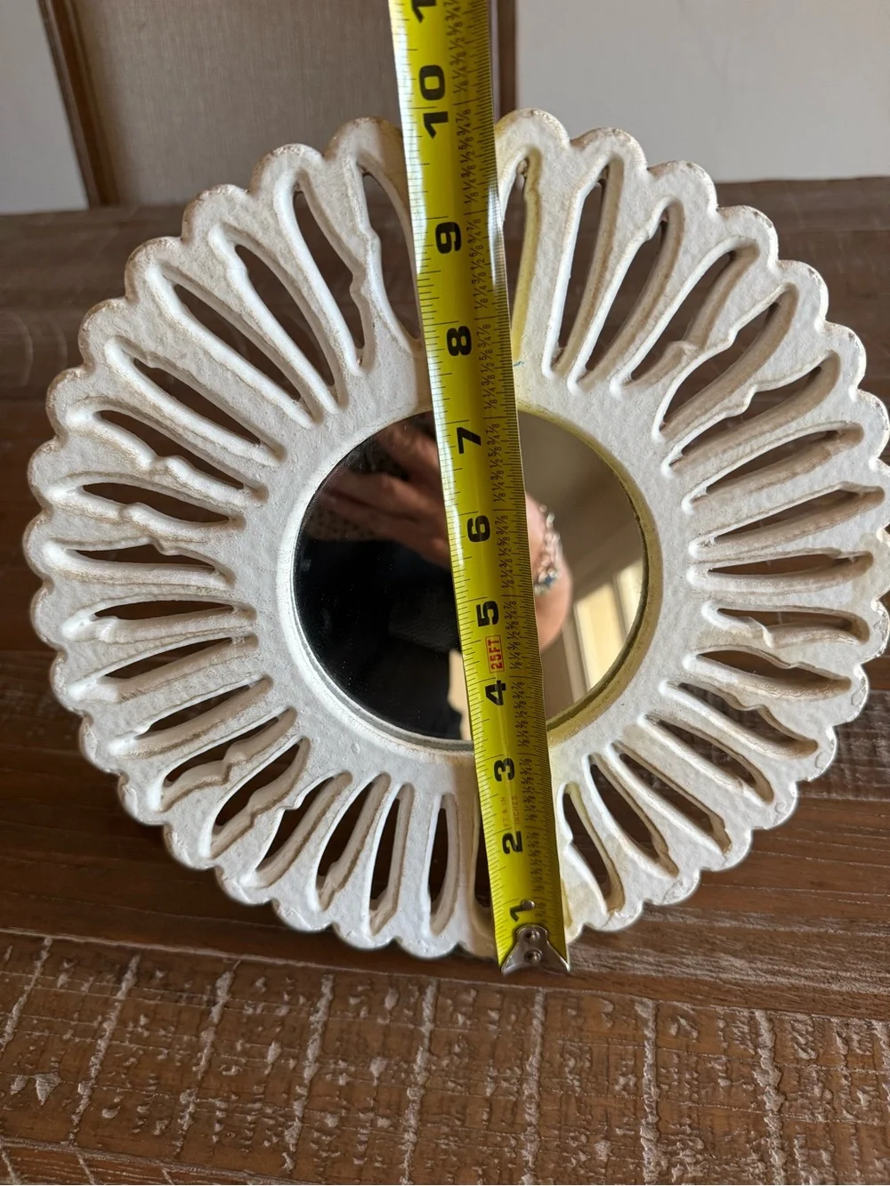 Hobby Lobby Table Decor Round White Sunburst Mirror